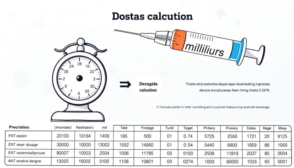 como calcular a dosagem ideal de predsim