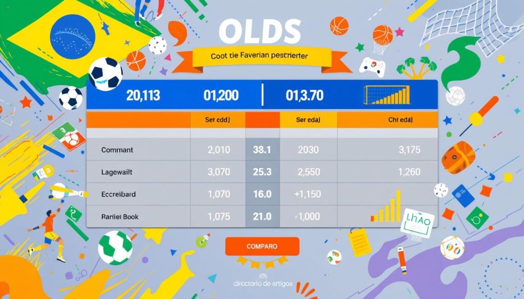 comparativo de odds entre casas de apostas